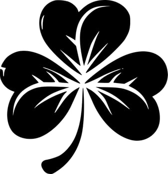 Shamrock - Minimalist and Flat Logo - Vector illustration