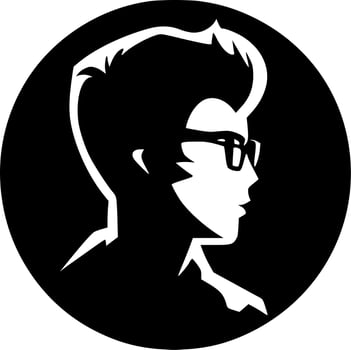 Stencil, Minimalist and Simple Silhouette - Vector illustration