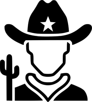 Texas - Minimalist and Flat Logo - Vector illustration