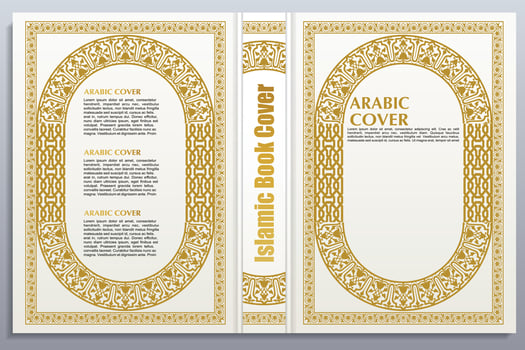 Koran Luxury Book Cover design vector