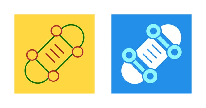 Skateboard Vector Icon