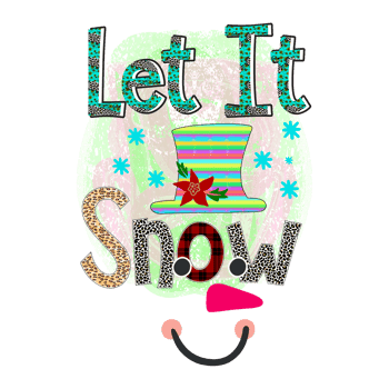 Snowman Sublimation Design png