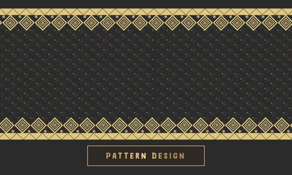 Tribal geometric seamless pattern vector