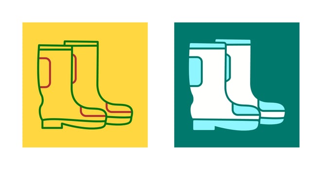Rain Boots Vector Icon