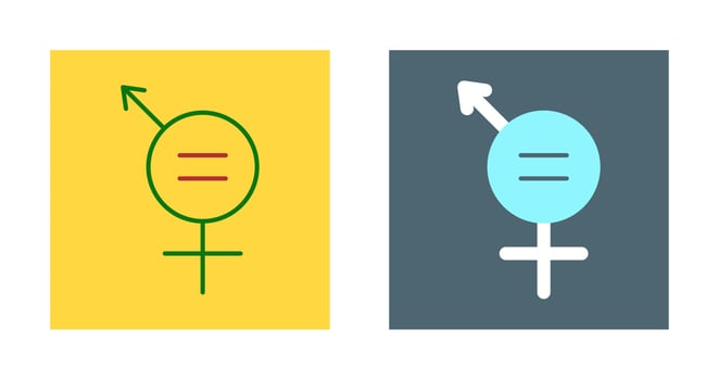 Gender Equality Vector Icon