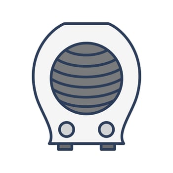 Fan Heater Vector Icon