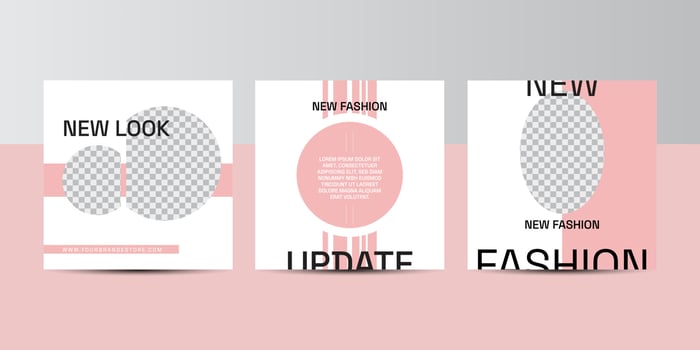 Editable Modern Template. Elegant Discount Promo Template for Social Media Post, banner. vector