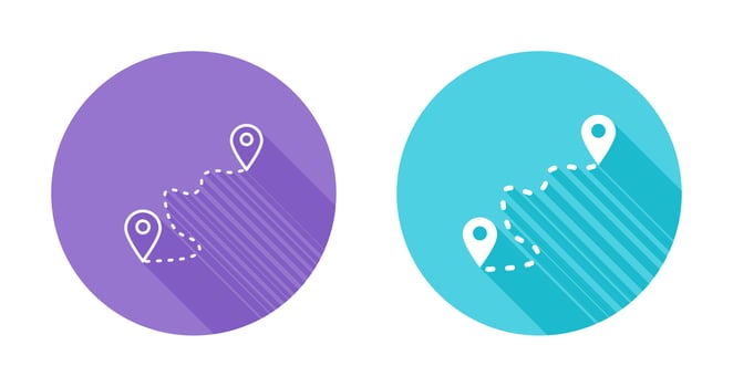 Distance Vector Icon