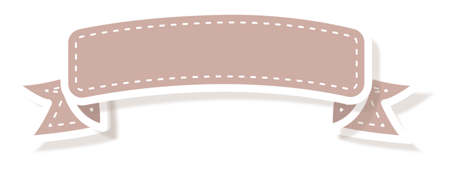 ribbon shape banner png