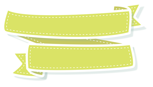 ribbon shape banner png