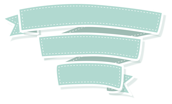 ribbon shape banner png
