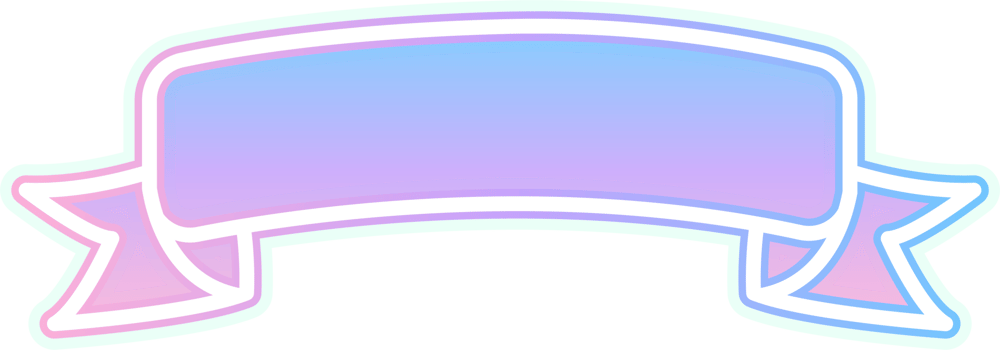 ribbon shape banner png