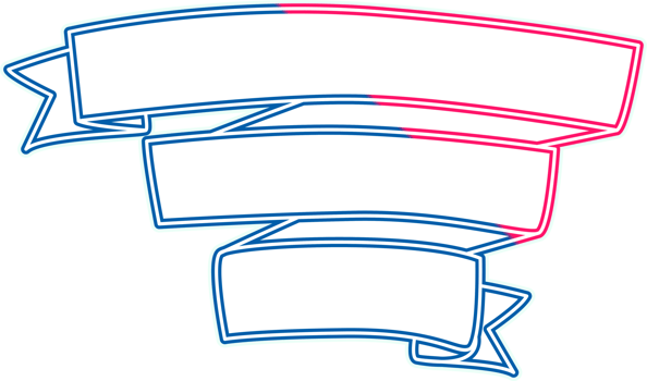ribbon shape banner png
