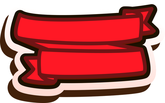 ribbon shape banner png