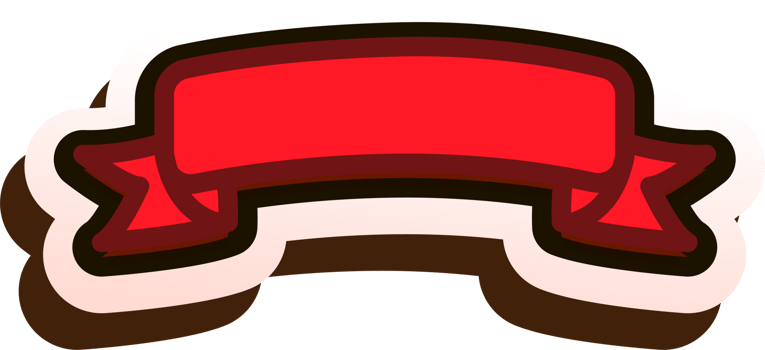 ribbon shape banner png