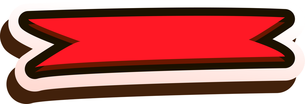 ribbon shape banner png