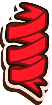 ribbon shape banner png