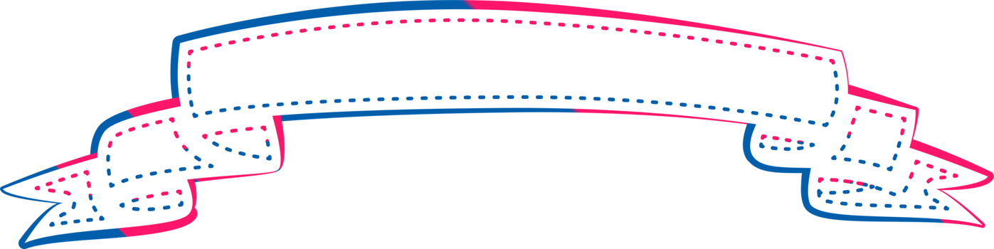 ribbon shape banner png