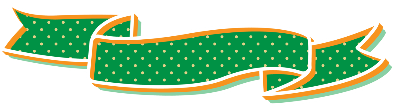 ribbon shape banner png