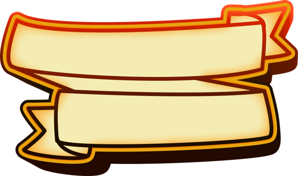 ribbon shape banner png