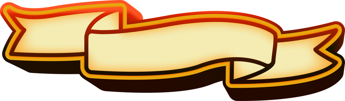 ribbon shape banner png