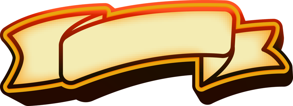 ribbon shape banner png