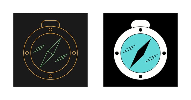 Compass Vector Icon