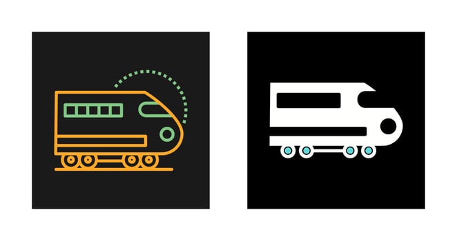 Bullet train Vector Icon