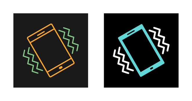 Vibration mode Vector Icon