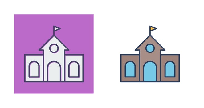 Library Vector Icon