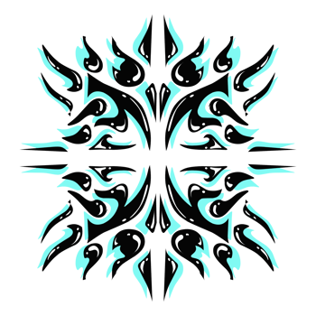 Black tribal image illustration png