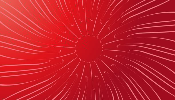 Illustration of a unique red pattern abstract background vector