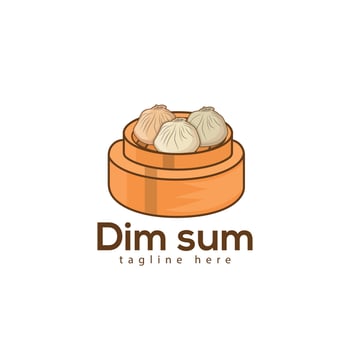 Logo Design By Dim Sum This Logo Is Made By Dim Sum Vector Clip Art And Logo. Dim Sum Logo Illustration With 3D Style.  Hi-Quality Premium Dim Sum Clip Art. Foods Illustrations Food Design.