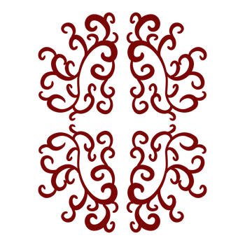 Maroon color tribal design illustration png