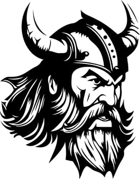The Viking vector image