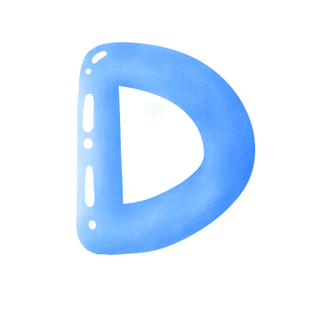 D alphabet letter png