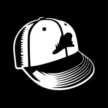 Baseball - Minimalist and Flat Logo - Vector illustration