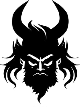 Beast, Minimalist and Simple Silhouette - Vector illustration