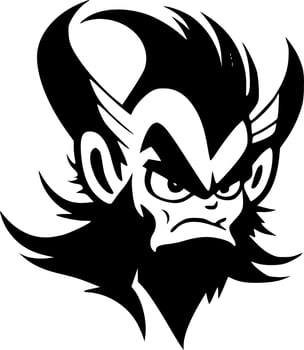 Beast - High Quality Vector Logo - Vector illustration ideal for T-shirt graphic
