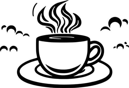 Coffee - High Quality Vector Logo - Vector illustration ideal for T-shirt graphic