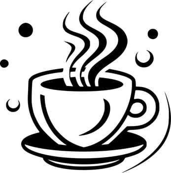 Coffee - High Quality Vector Logo - Vector illustration ideal for T-shirt graphic