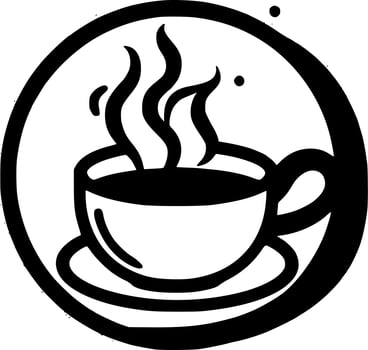 Coffee - Minimalist and Flat Logo - Vector illustration