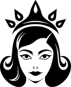 Coronation, Minimalist and Simple Silhouette - Vector illustration