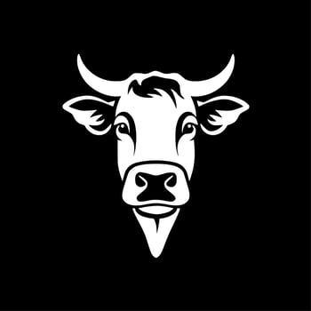 Cow - High Quality Vector Logo - Vector illustration ideal for T-shirt graphic