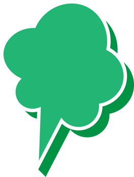 bubble speech label png
