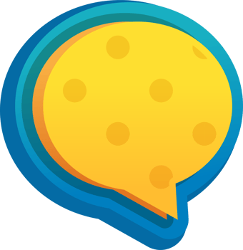 bubble speech label png