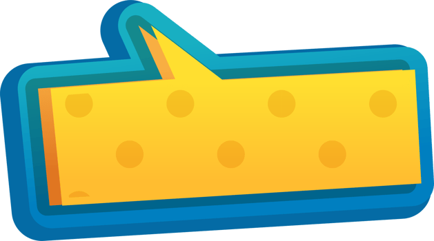 bubble speech label png