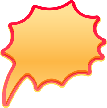 bubble speech label png