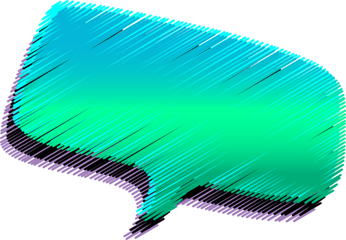bubble speech label png