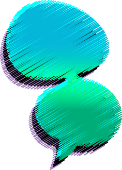 bubble speech label png